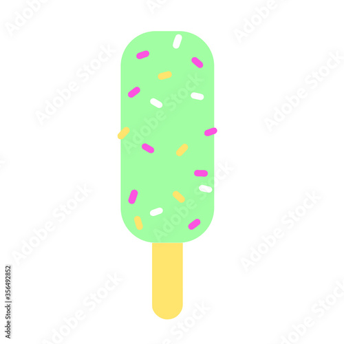 ice cream isolated on white background background