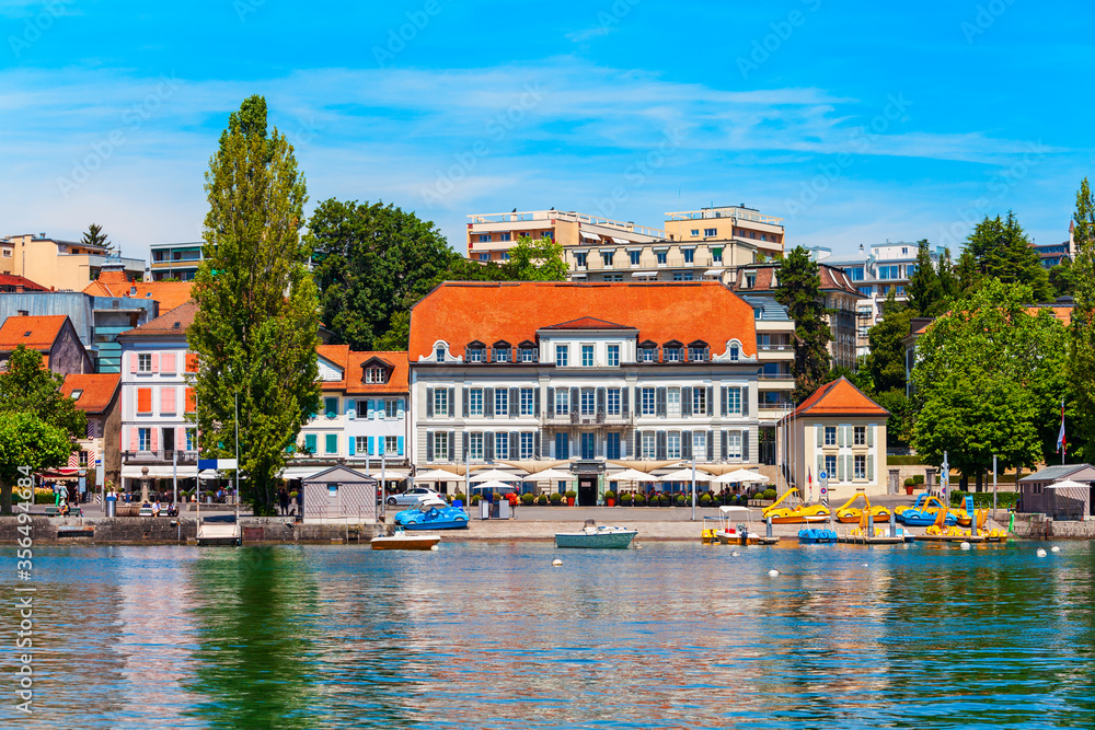 Lausanne or Losanna city, Switzerland