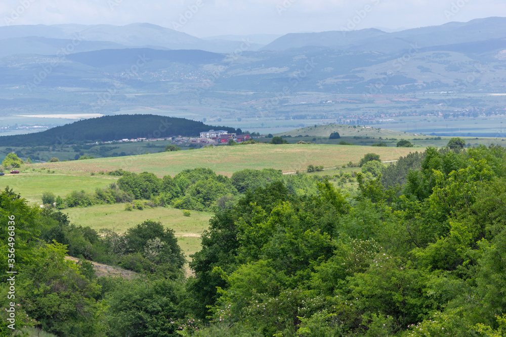 Spring landscape of Lyulin Mountain, Bulgaria