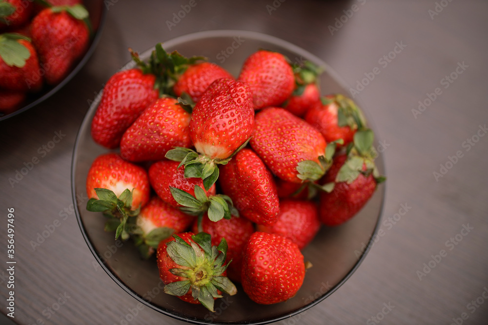 Ripe strawberries closeup. Strawberry. Ripe strawberries closeup. Strawberry.