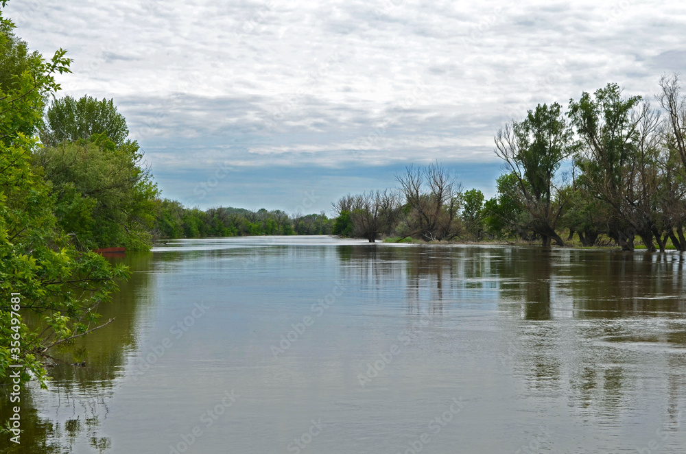 Spring flood
Spring flood