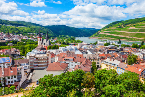 Foto Bingen am Rhein aerial view