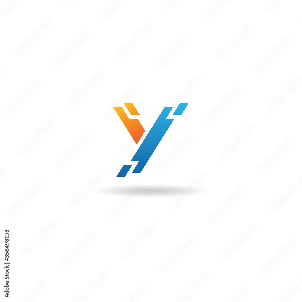 initial y logo design vector, icon, symbol, element, template initial y logo design vector, icon, symbol, element, template