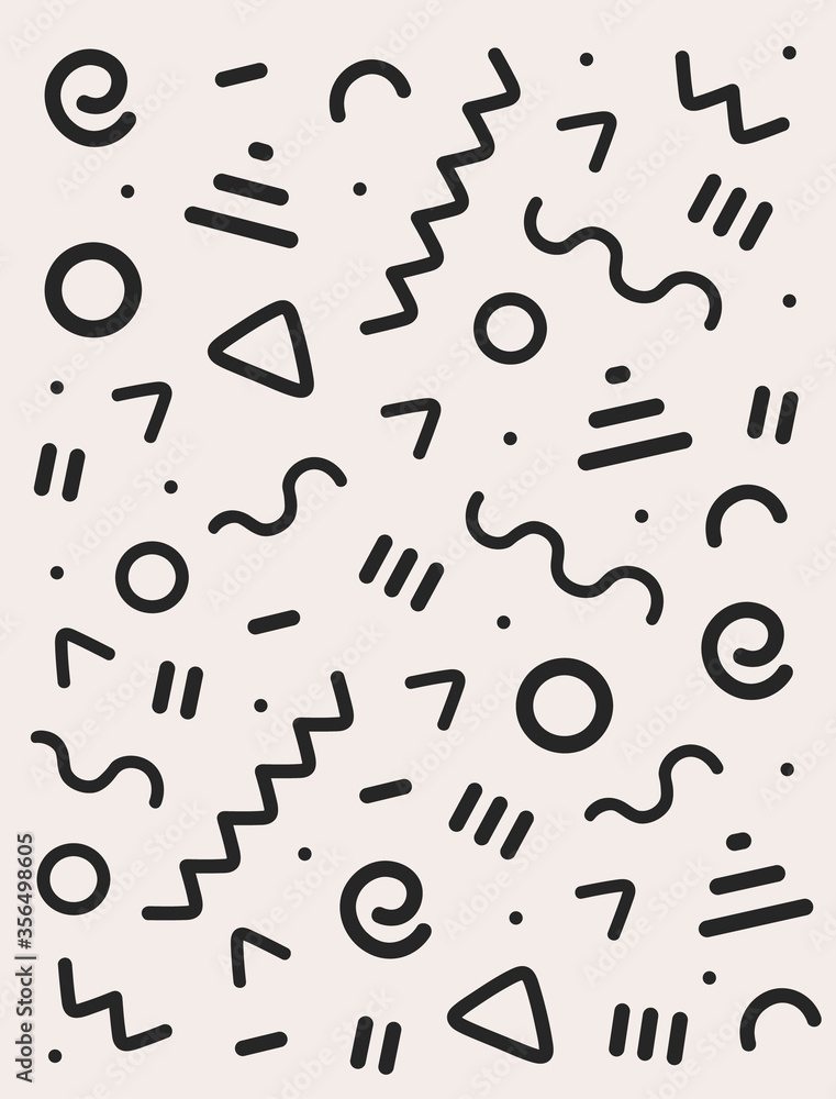 Abstract pattern for fashion design, branding, web images, packaging, decor, geometric forme collection Abstract pattern for fashion design, branding, web images, packaging, decor, geometric forme collection