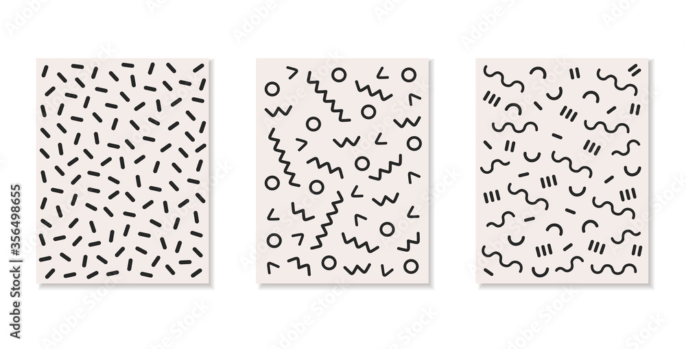Abstract pattern for fashion design, branding, web images, packaging, decor, geometric forme collection Abstract pattern for fashion design, branding, web images, packaging, decor, geometric forme collection