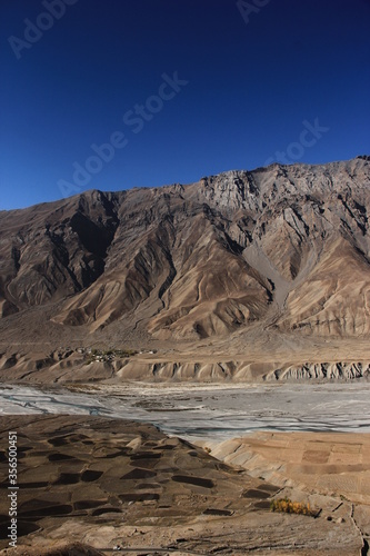 The Himalayas in the Kaza Valley (ID: 356500451)