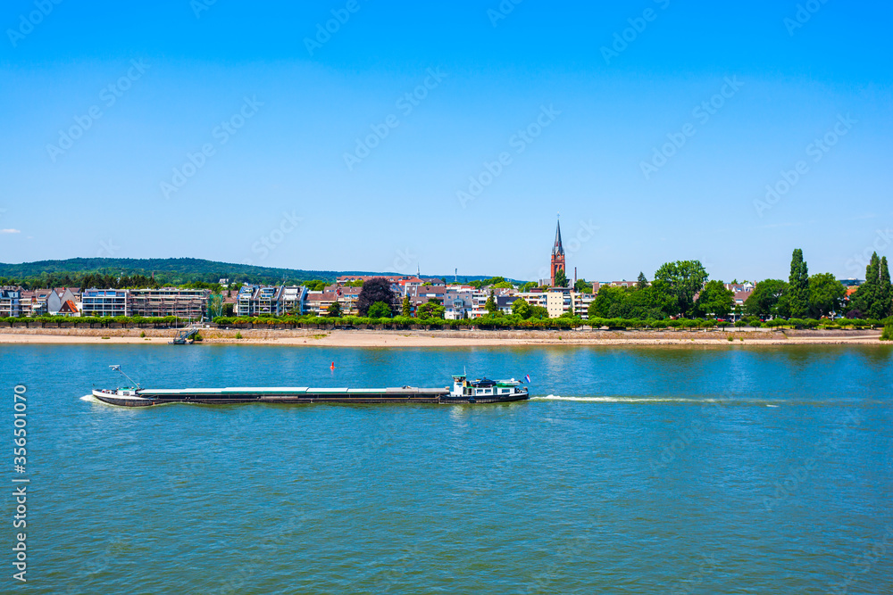 Obraz premium Bonn aerial panoramic view, Germany