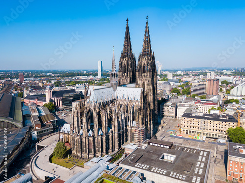 Fototapeta The Cologne Cathedral in Germany