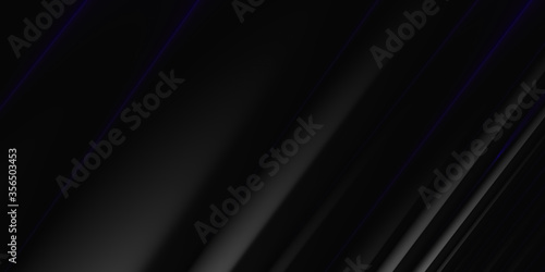 Business luxury volumetric dark background, 3D effect with black color