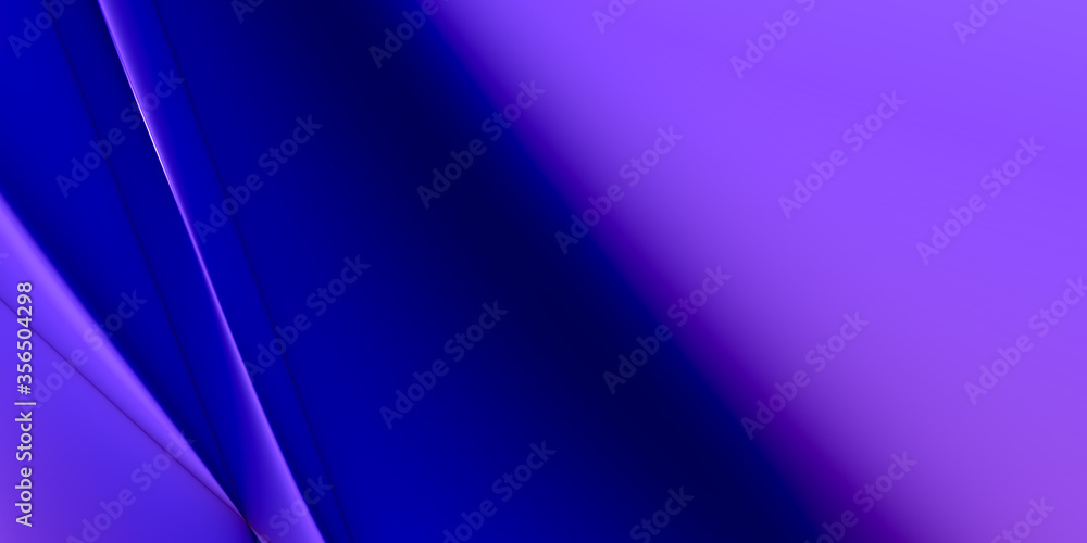 Volumetric abstract blue background, business cover design