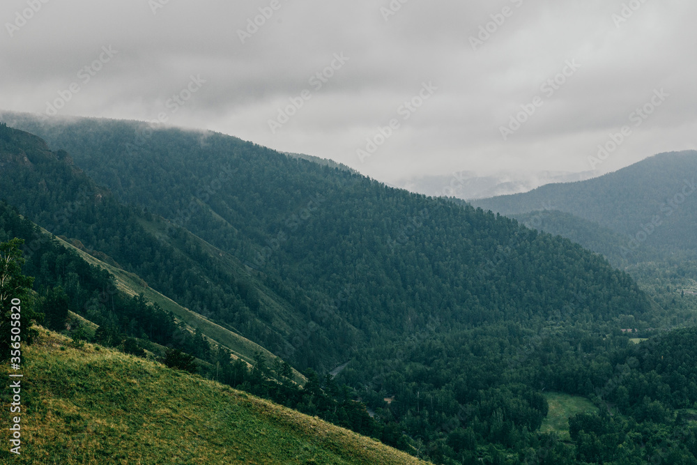 Fototapeta premium mountain landscape with clouds