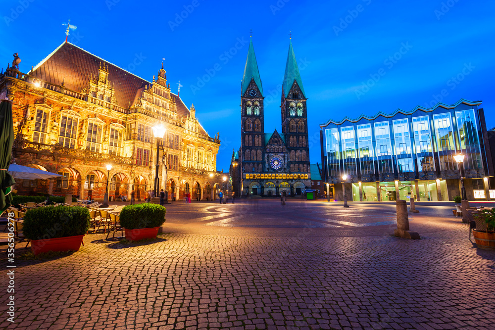 Old town of Bremen, Germany