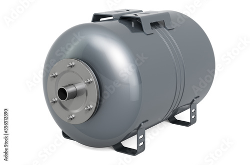 Pressure Tank Vessel Expansion for Domestic Waterworks Pump,  Membrane Drinking Water, 3D rendering