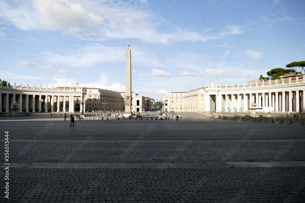 St. Peter's Square,Basilica of Saint Peter and the Vatican,Rome,Italy