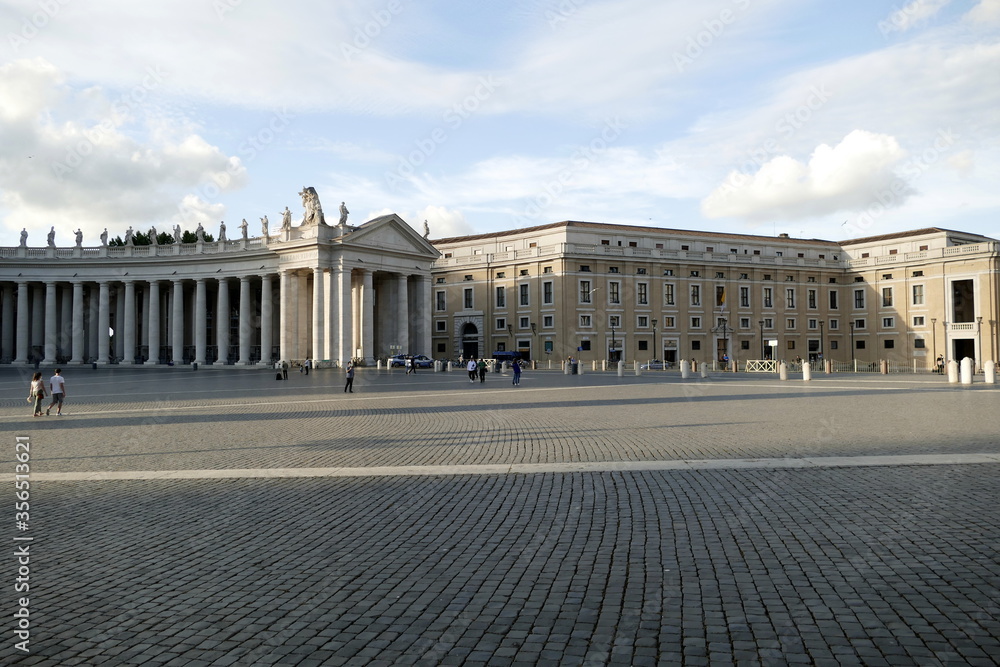St. Peter's Square,Basilica of Saint Peter and the Vatican,Rome,Italy St. Peter's Square,Basilica of Saint Peter and the Vatican,Rome,Italy