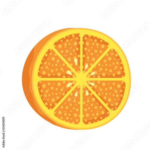 orange citrus fruit healthy icon