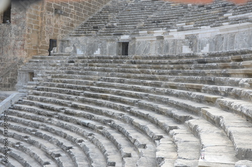 amphitheatre in the roman amphitheater