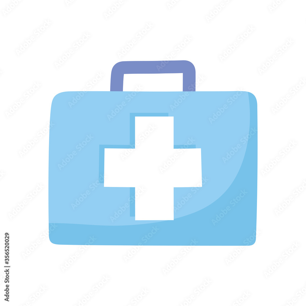 medical kit first aid equipment isolated design icon medical kit first aid equipment isolated design icon