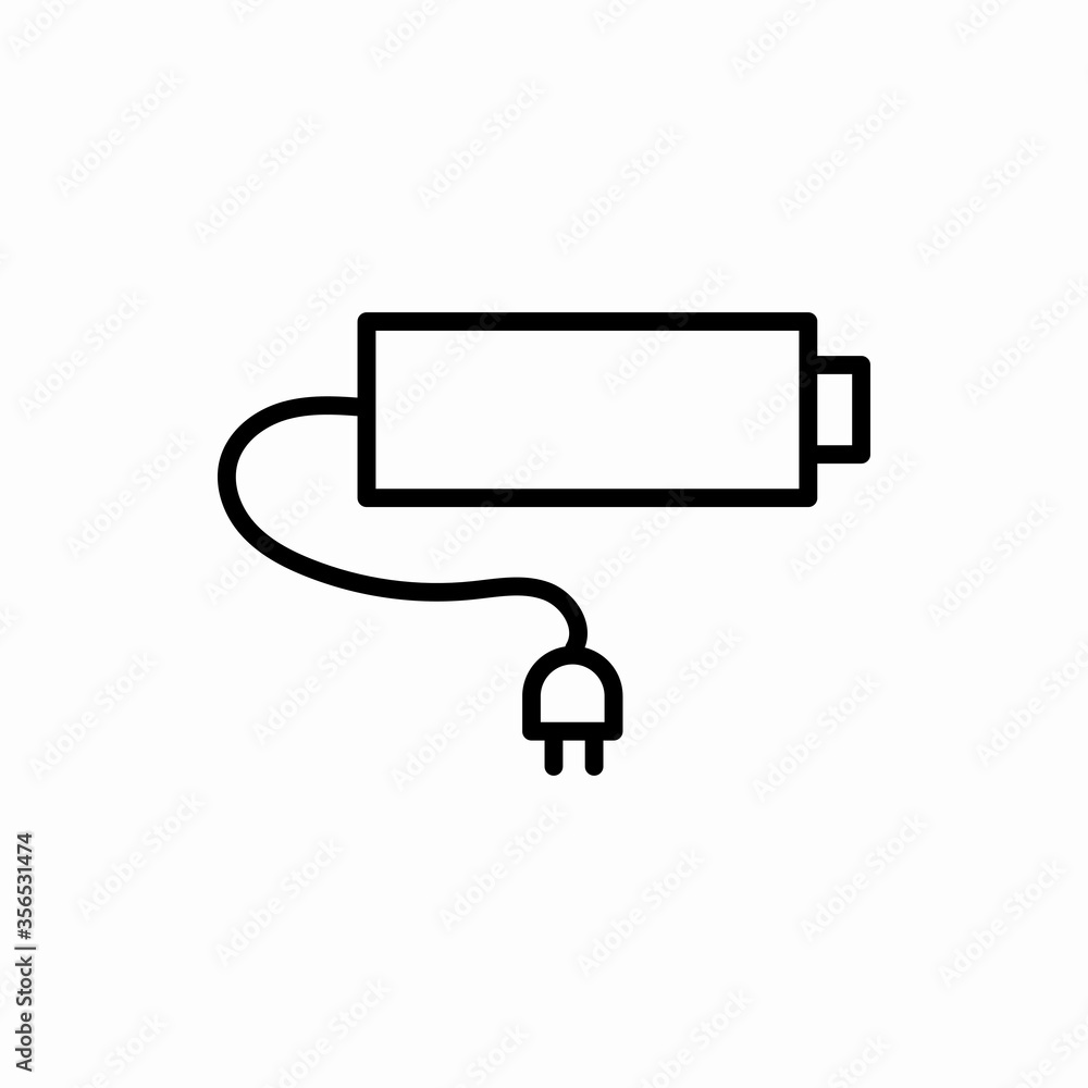Outline battery icon.Battery vector illustration. Symbol for web and mobile Outline battery icon.Battery vector illustration. Symbol for web and mobile