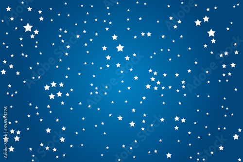 Stars on a blue background.