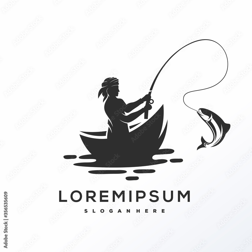 fishing logo design ready to use fishing logo design ready to use