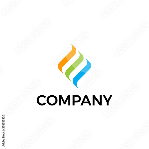 Letter E logo. Oil and gas. Icon vector.