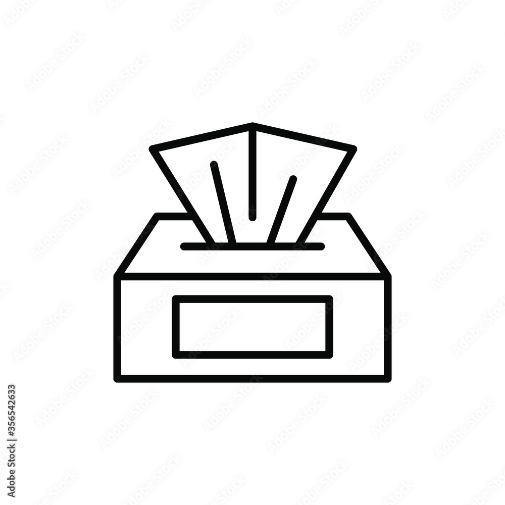Tissue icon template Tissue icon template