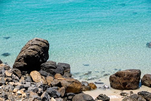 rocks on the beach