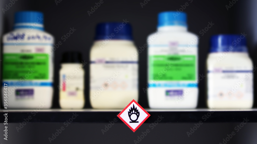 Chemical Hazard Sign pictogram, Globally Harmonized System of ...