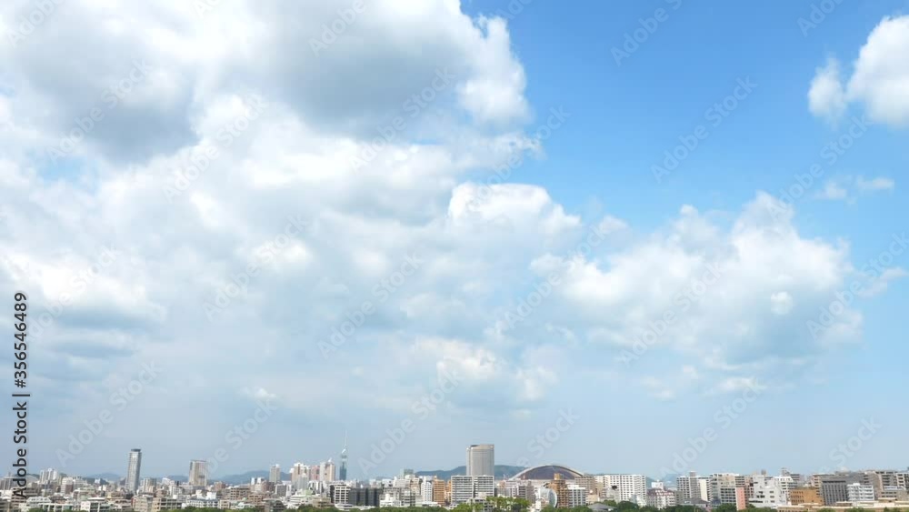 都市風景 福岡市 ノーマルスピード 都市風景 福岡市 ノーマルスピード