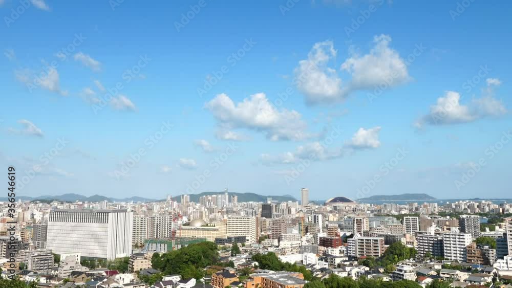 都市風景 福岡市 ノーマルスピード 都市風景 福岡市 ノーマルスピード