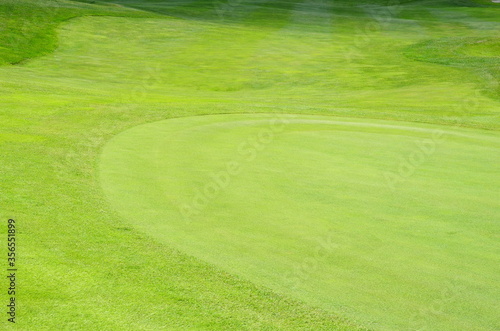 golf course green grass background