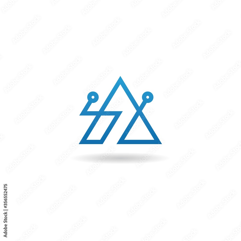 initial a logo design vector, icon, element, template initial a logo design vector, icon, element, template