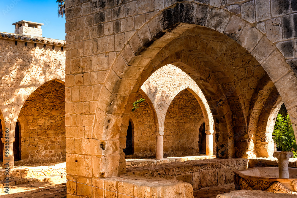 Fountain House at Ayia Napa Monastery. Cyprus
