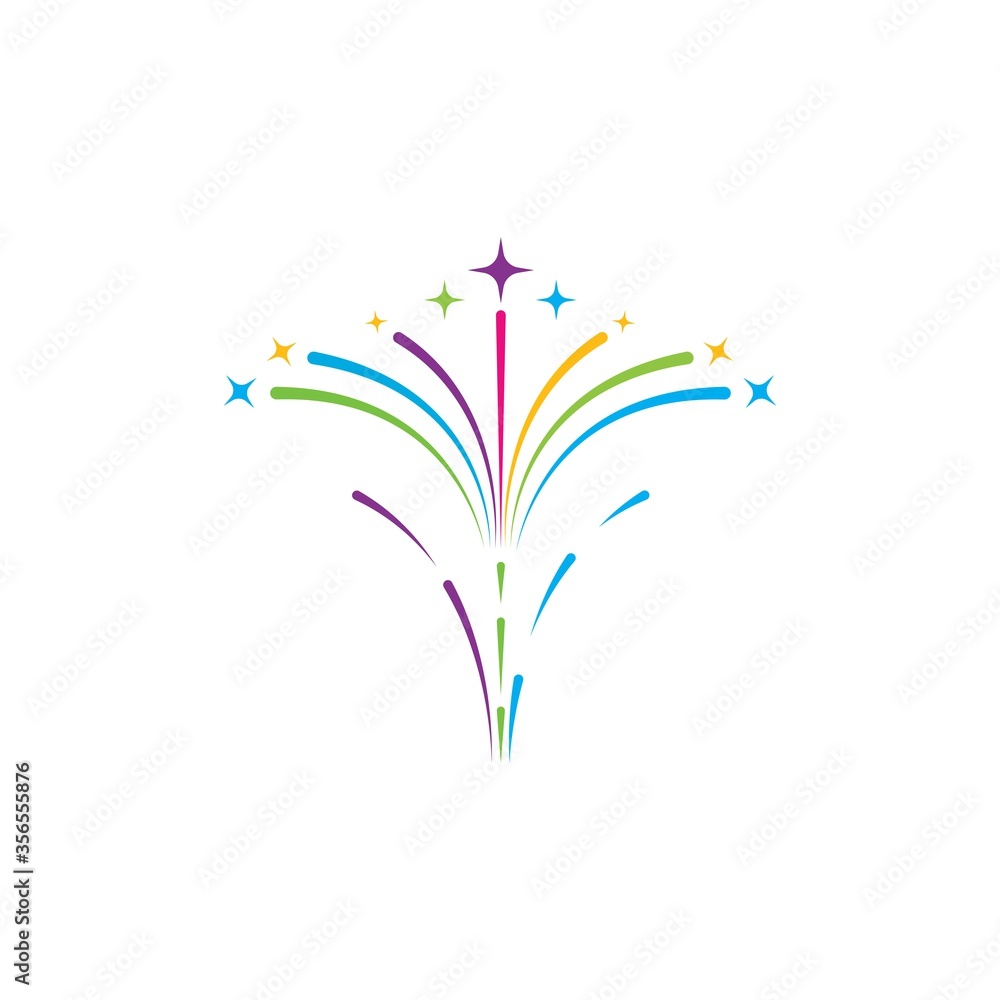 firework vector illustration icon design firework vector illustration icon design