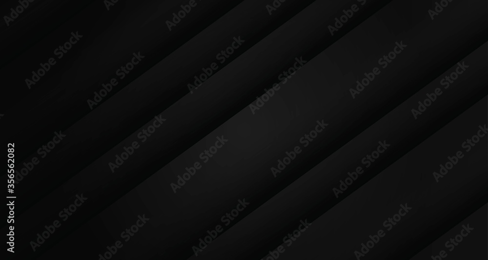 Obraz premium Black diagonal lines background, Dark abstract background, vector illustration.