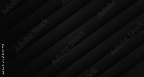 Black diagonal lines background, Dark abstract background, vector illustration.