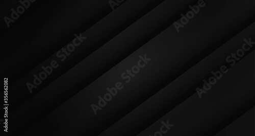 Black diagonal lines background, Dark abstract background, vector illustration.