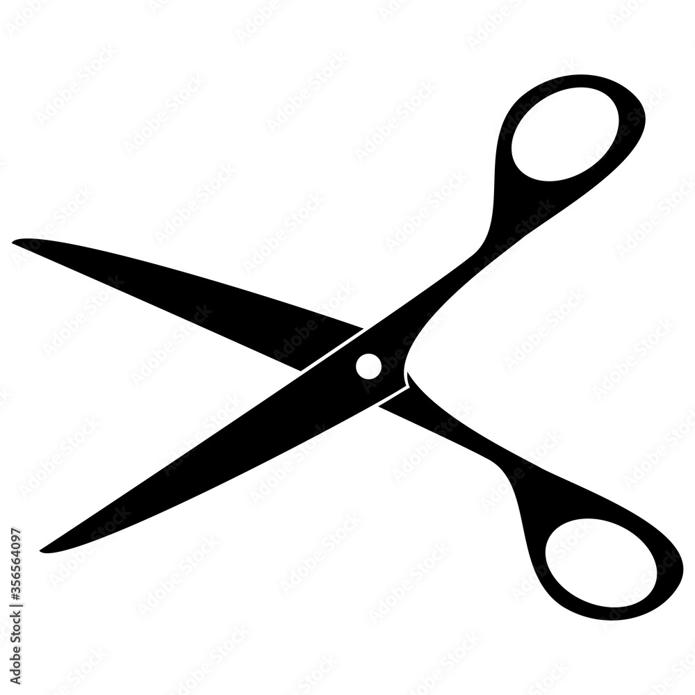 scissors isolated on white background scissors isolated on white background