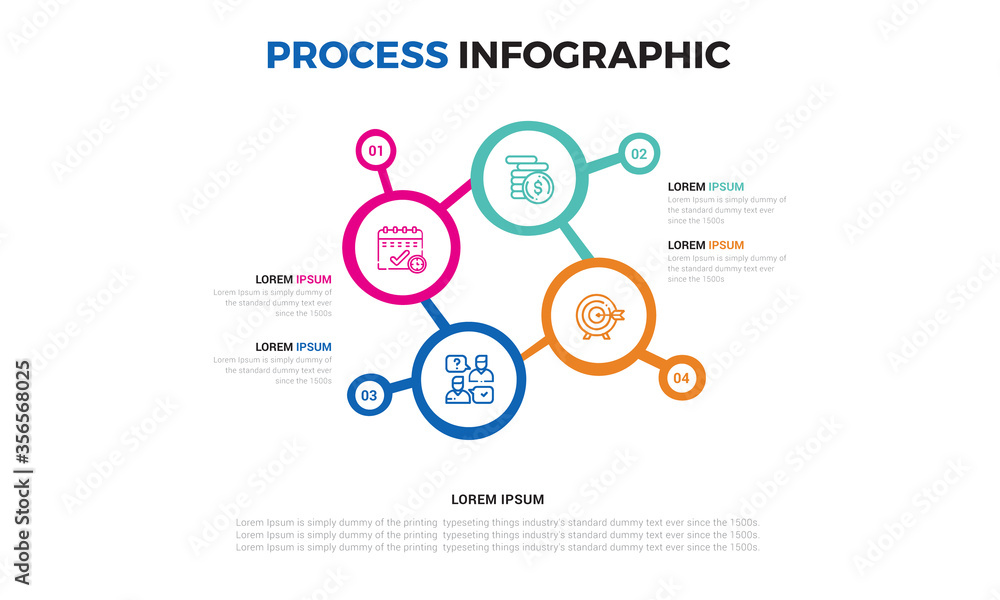 Vector nuclear Infographic report template Vector nuclear Infographic report template