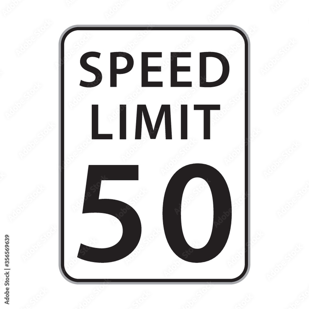 speed limit 50 sign speed limit 50 sign