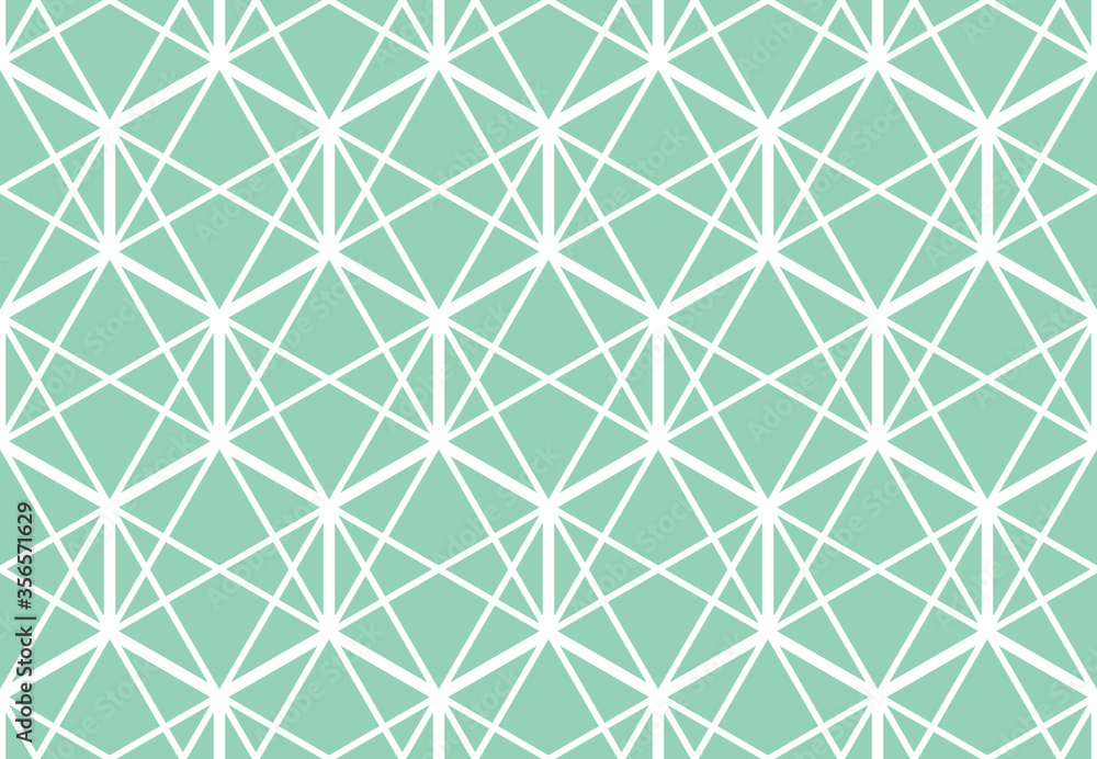 The geometric pattern with lines. Seamless vector background. White and green texture. Graphic modern pattern. Simple lattice graphic design The geometric pattern with lines. Seamless vector background. White and green texture. Graphic modern pattern. Simple lattice graphic design