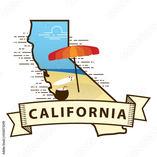 california state map
