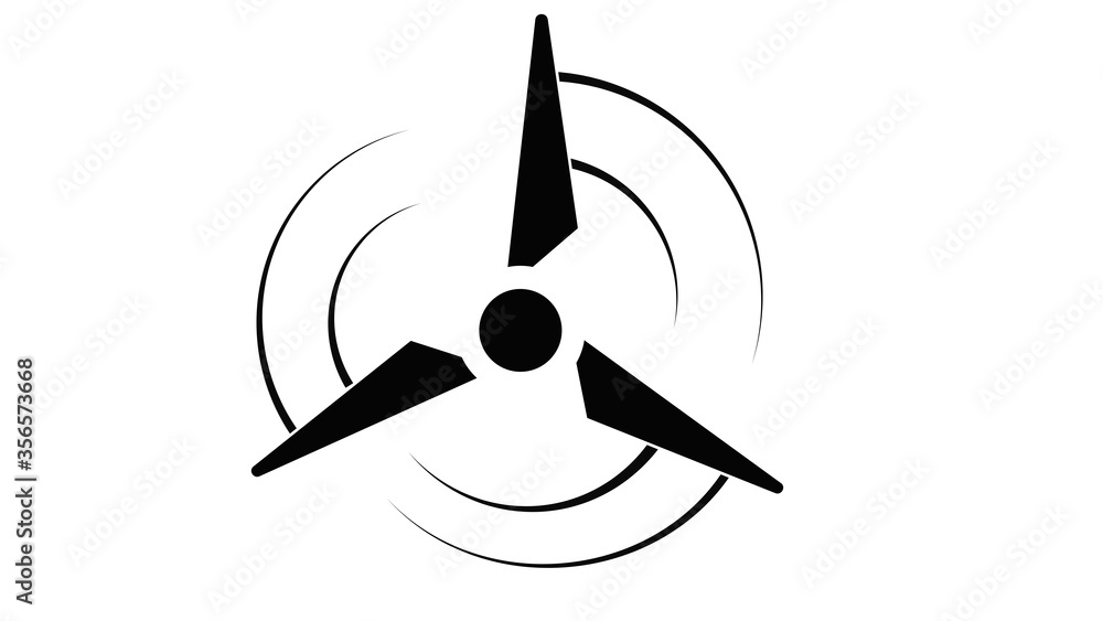 windmill icon wind electricity renewable power source icon windmill icon wind electricity renewable power source icon