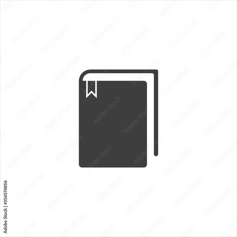 book icon, vector illustration. Flat design eps 10 book icon, vector illustration. Flat design eps 10
