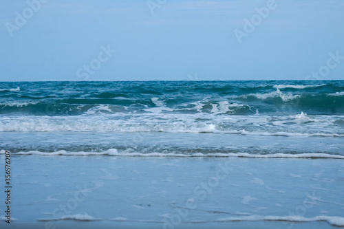  The day after quarantine from COVID-19 situation.some beach still quiet.