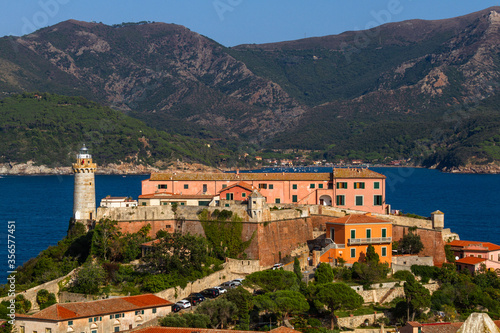 views of old Portoferraio