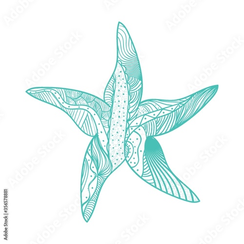 styled starfish