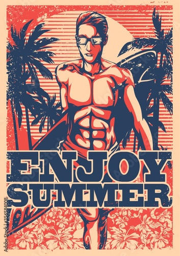 enjoy summer poster