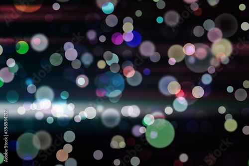 Background light bokeh abstract glitter, party blur.
